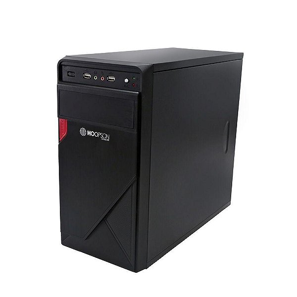 Gabinete ATX Hoopson CPU-009 Preto (Sem Fonte)