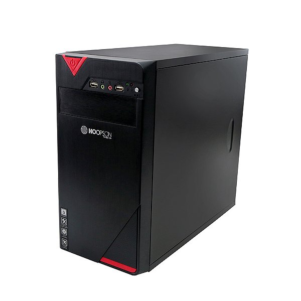 Gabinete Hoopson CPU-008 Preto Micro ATX e Mini ITX