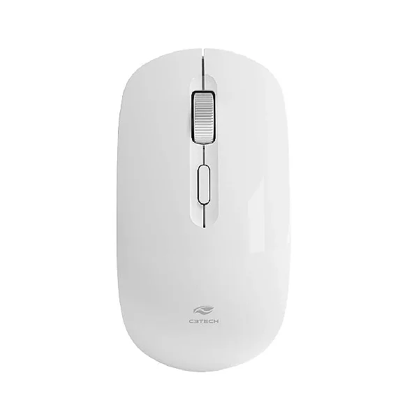 Mouse C3tech M-W80WH 4 Botões Wireless 1600dpi Branco