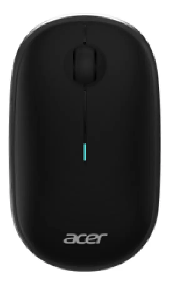 Mouse Sem Fio Acer AMR100 Óptico 1600 DPI Preto