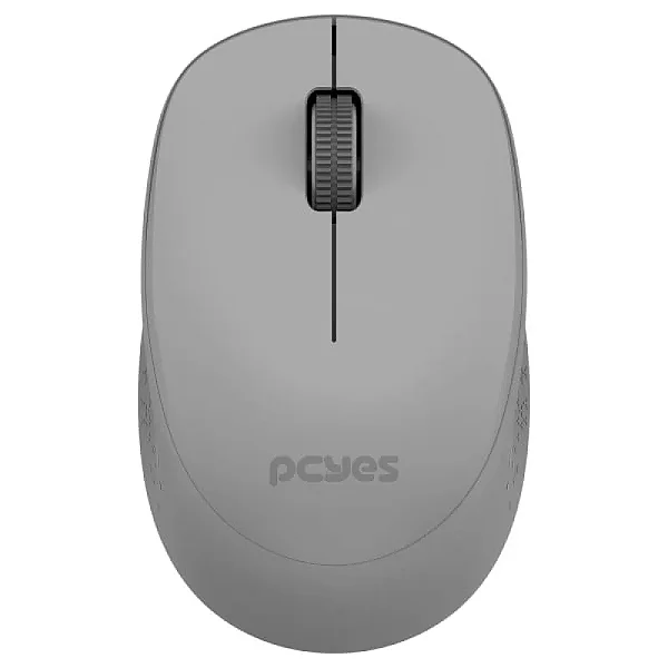 Mouse Sem Fio Mover Gray Silent Click 1600 DPI Cinza