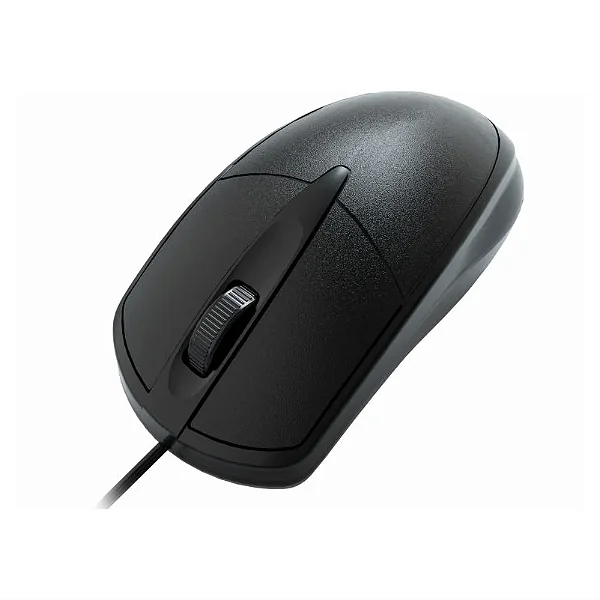 Mouse Óptico K-Mex MO-E333 USB 1000 DPI Preto