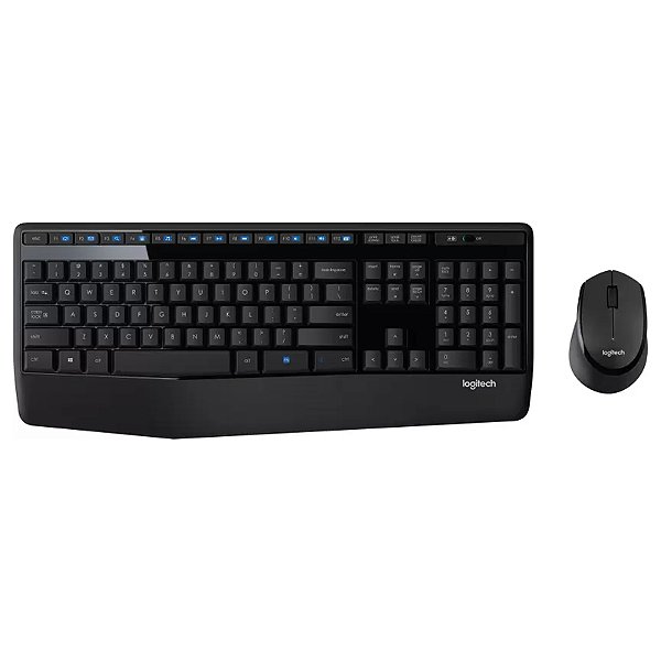 Combo Teclado e Mouse Sem Fio Logitech MK345