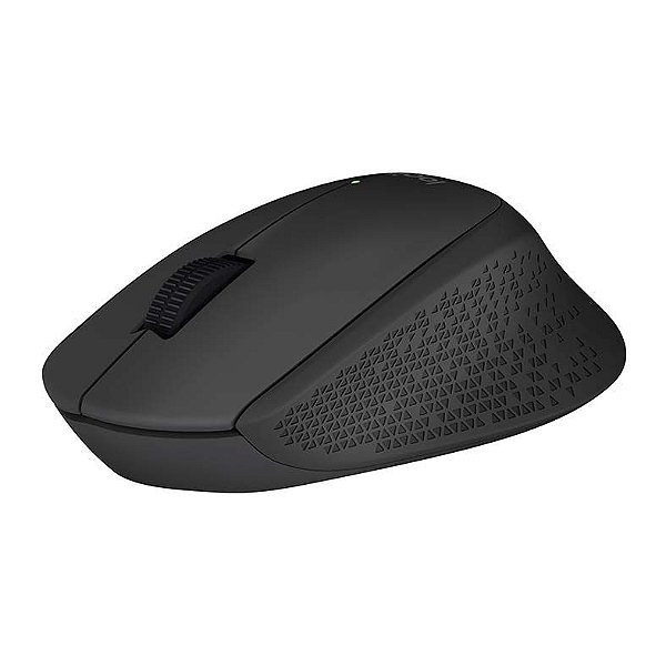 Mouse Sem Fio Logitech M280 Óptico 1000 DPI Preto
