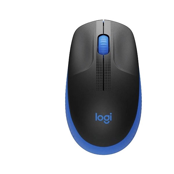 MOUSE Sem Fio Receptor Nano M190 AZUL LOGITECH
