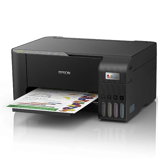 Impressora Multifuncional Epson EcoTank L3250 Wi-Fi Colorida Bivolt