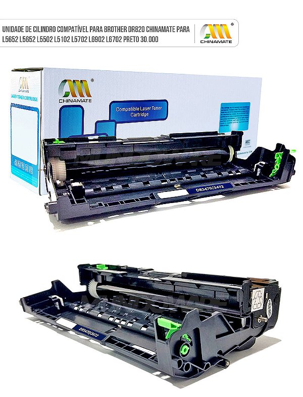 Unidade de Imagem Compatível Brother DR3440 DR880 DR890 30k Chinamate