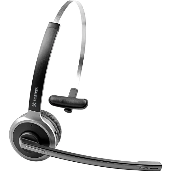 Headset Bluetooth Fortrek FK-761A Preto sem Fio com Microfone