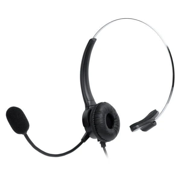 Headset USB Vinik Corp Uno VK400 com Microfone para Call Center e Home Office