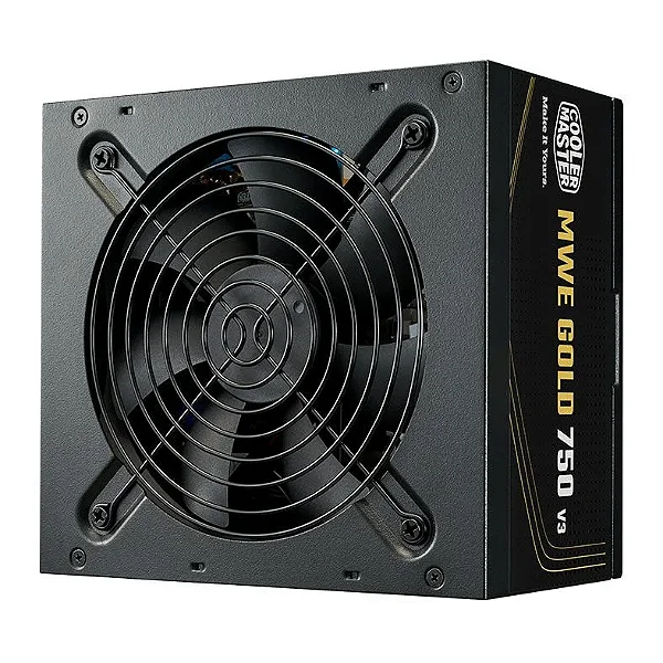 Fonte ATX 3.1 750W Cooler Master MWE Gold 750 V3 80 Plus Gold