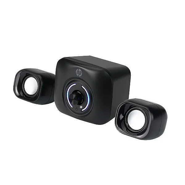Caixa de Som para PC HP DHS-2111S 11W RMS 2.1 com Subwoofer