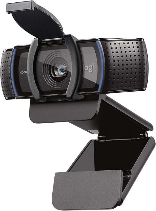 Webcam Logitech C920e HD Pro Full HD 1080p USB com Microfone - Preta