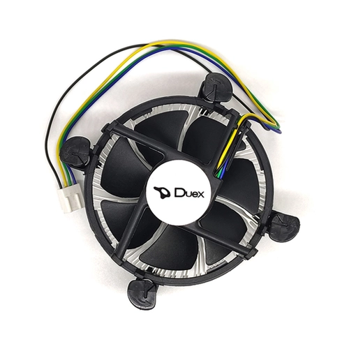 Air Cooler PCyes Duley Black Vulcan ARGB com Display TDP 180W (ACDLYBV)