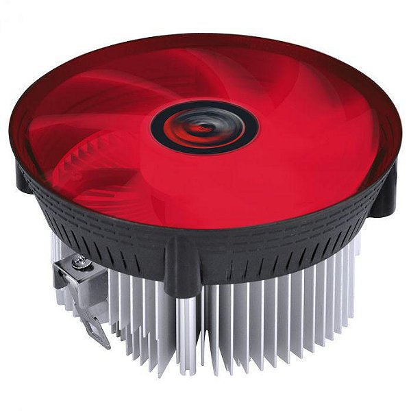 Cooler para Processador AMD PCyes Notus A LED Vermelho 120mm TDP 100W (PAC120PTLV)