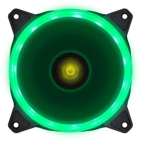 Cooler Fan 120mm Vinik VX Gaming V.Ring Anel LED Verde
