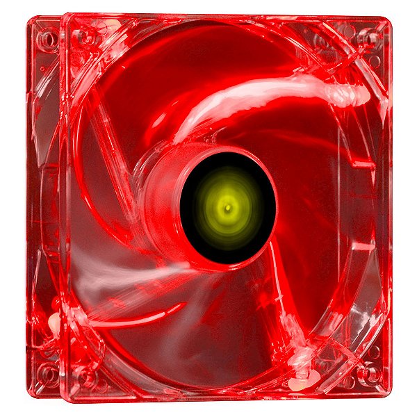 Cooler Fan 120mm Vinik VX Gaming V.Light 4 Pontos de LED Vermelho