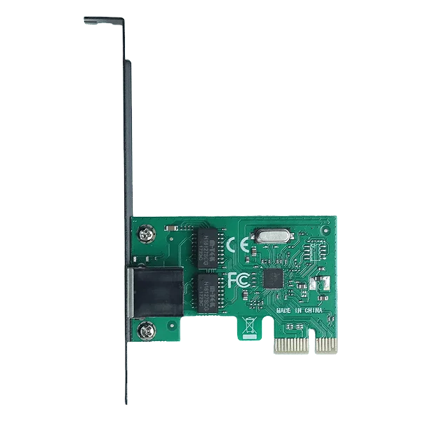 Placa de Rede Gigabit PCI-Express x1 1000 Mbps PCYes - LC1000-1P
