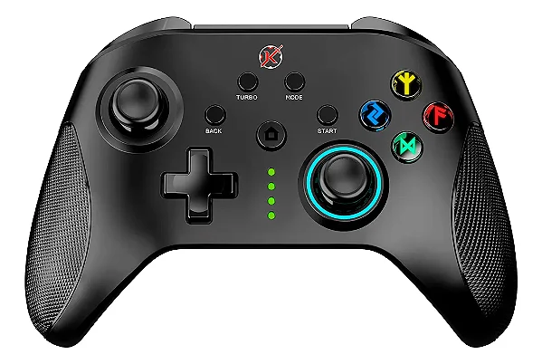 Controle Gamer Kalkan Tyr RGB Preto KLK00004