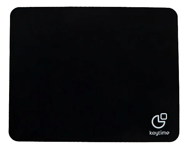 Mousepad Keytime Standard 220x178mm 4mm Preto KYT00019