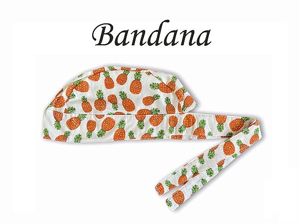 Bandana - Touca Pirata Abacaxi - ( unisex ) -  Uniblu