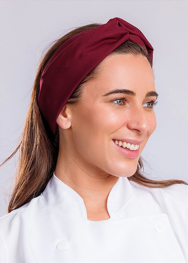 Turbante Bordô - Uniblu