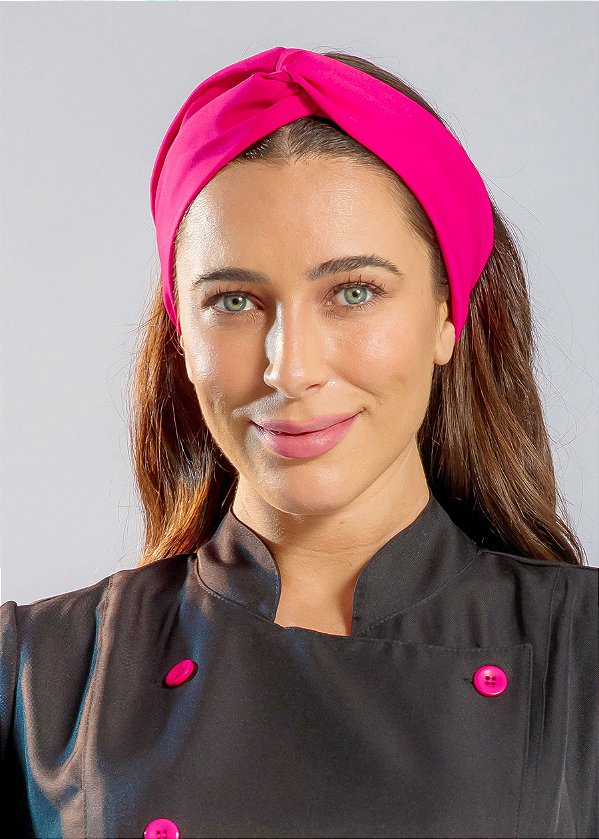 Turbante Gabardine Pink - Uniblu