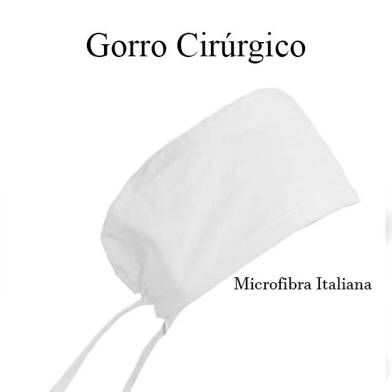 Gorro Cirúrgico Branco - Uniblu