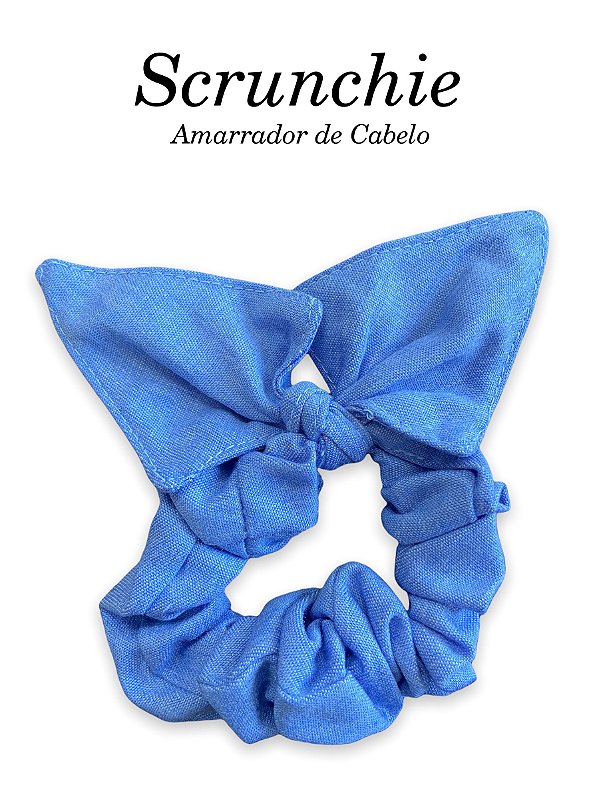 Scrunchie  - Amarrador de cabelo Confort Plus Royal Mescla - uniblu