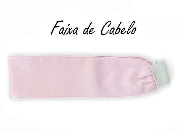 Faixa de Cabelo cor- Rosa Giz - Uniblu