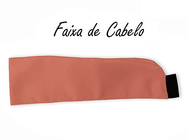 Faixa de Cabelo cor- Olaria Salmão - Uniblu