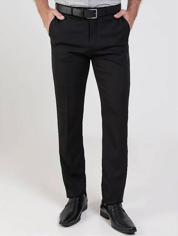 Calça Social Masculina cor- Preta - Uniblu
