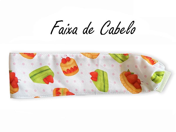 Faixa de Cabelo Cakes e Tortinhas - Uniblu