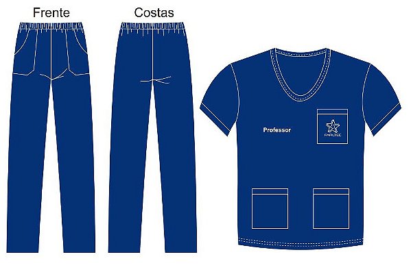 Pijama Cirúrgico Fafiltec - Professores