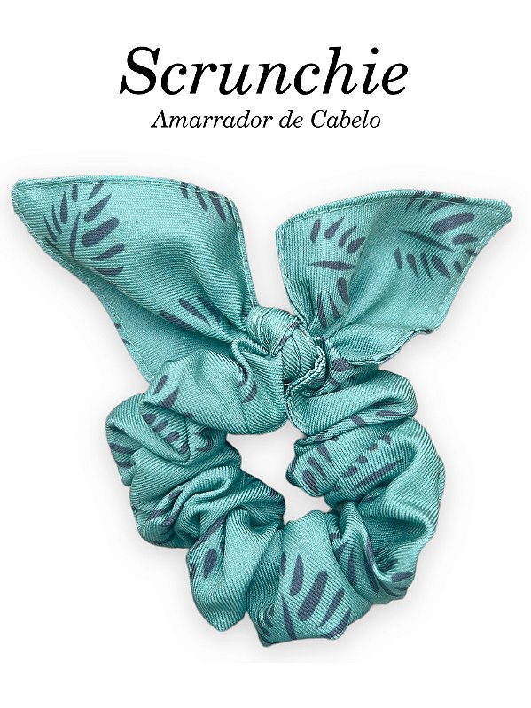 Scrunchie  - Amarrador de cabelo Costela de Adão - uniblu