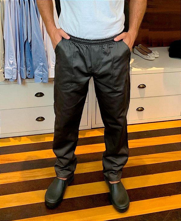 Calça Profissional cor- Preta - Uniblu