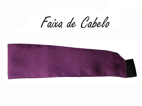 Faixa de Cabelo cor- Violet Açai  - Uniblu