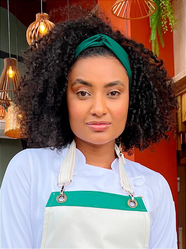 Turbante Verde Bandeira - Uniblu