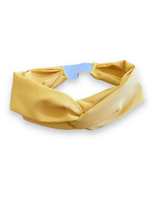 Turbante Amarelo Classic - Uniblu