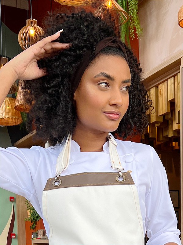 Turbante Marrom Café - Uniblu