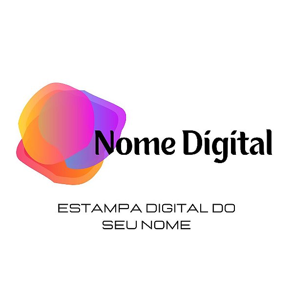 Estampa Digital - Nomes