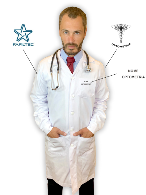 Jaleco Masculino - Faliltec