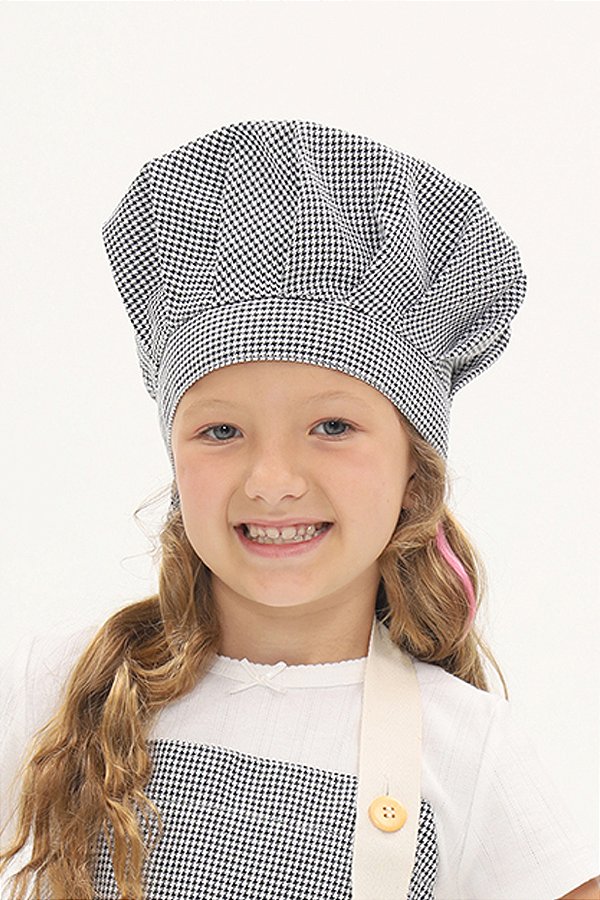 Touca Infantil Unikids - xadrez - Uniblu