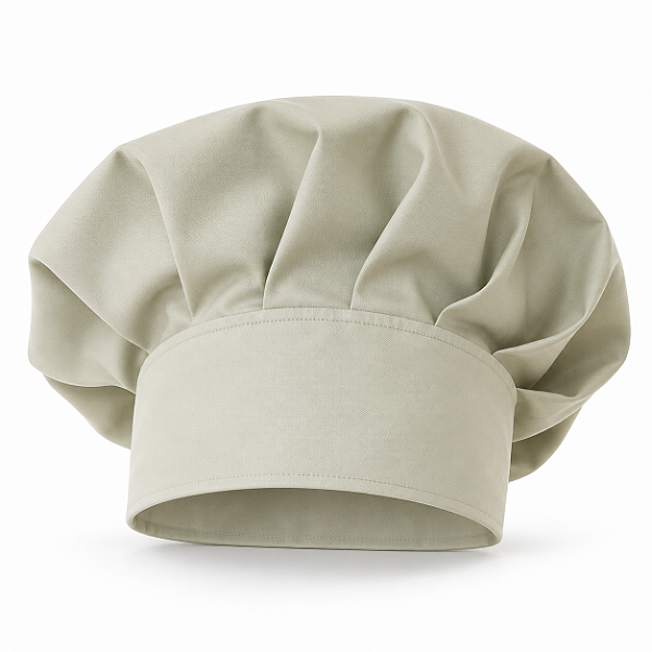 Touca Chefe - Areia ( unisex ) uniblu