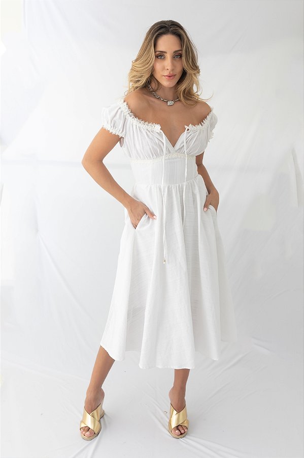 VESTIDO ALGODAO LAISE DONATELLA