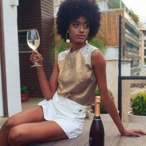 BLUSA RAGLAN PÓA LUREX