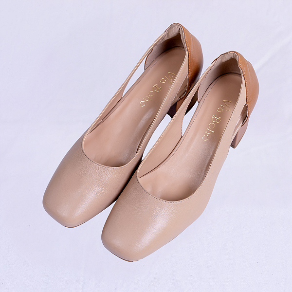 SAPATO SALTO BLOCO AUDREY