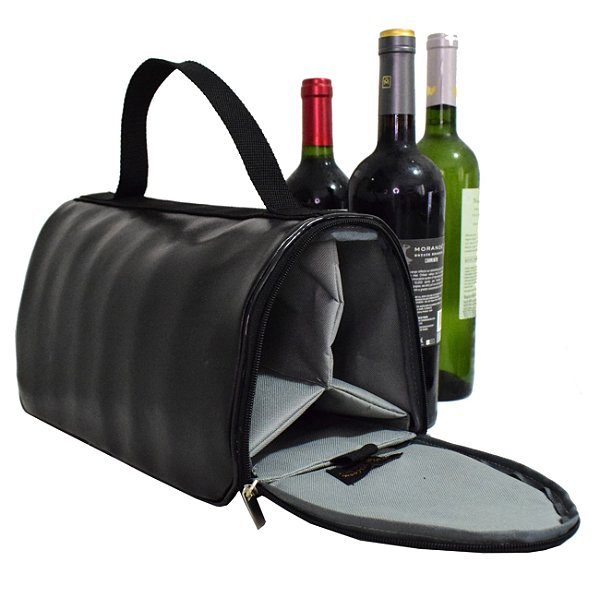 Bag Térmica Porta Vinho em material sintético Color