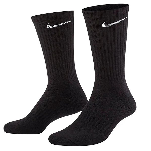 Meia Nike Cano Longo - 100% Algodão