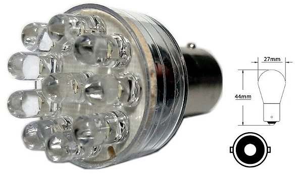 Lâmpada Led 12V 1141 - 01 Polo Pino Encontrado