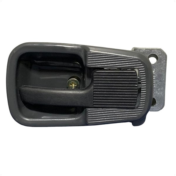 Kit Maçaneta Interna Porta Cinza Lado Direito Para VW Brasilia Fusca Variant